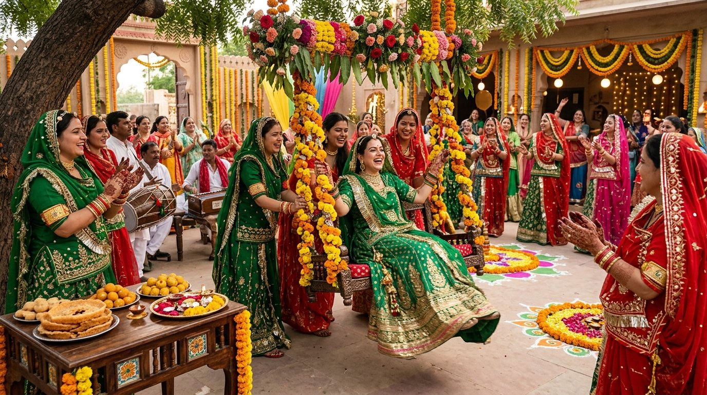 Teej Mahotsav Celebration